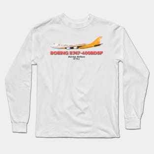 Boeing B747-400BDSF - Uni-top Airlines Long Sleeve T-Shirt